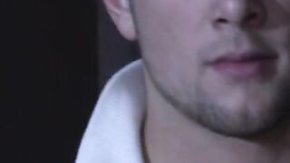Handsome fuckers have naughty gay fuck session in bed