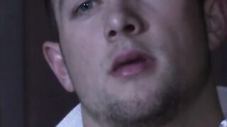 Handsome fuckers have naughty gay fuck session in bed