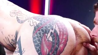 Fetish fucking for muscular men with fists and masturbation