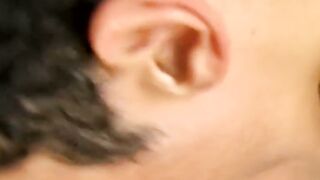 Young dude filmed giving blowjob and being analbanged rough