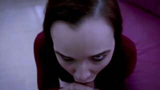 Redhead April Reid getting pounded bz her stepbros huge dick