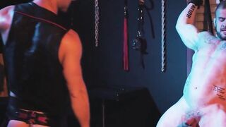 SMASHED and CONSUMED helpless Devin Franco takes a Drenching in Cum After Brutal Punishment