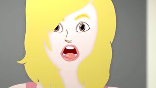 XXX PERVERSION Ana Foxxx Catches Roommate Furiously Masturbating In Living Room, Smashes Him Into Hardcore Sex Frenzy