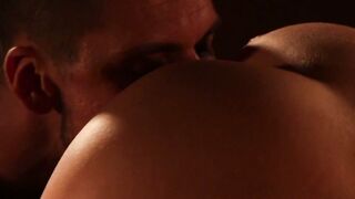 Unbridled Passion Blonde Bombshell Devoured by Tattoed Beast