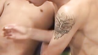 Latino Sensation Devours Boyfriends Behind with Hung Member