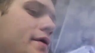 Smoking and Horny Twinks Unleash Their Anal Sex Frenzy After Brutal Cock Wanking