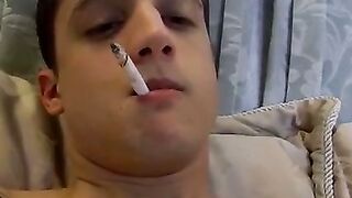 Smoking and Horny Twinks Unleash Their Anal Sex Frenzy After Brutal Cock Wanking