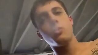 Smoking and Horny Twinks Unleash Their Anal Sex Frenzy After Brutal Cock Wanking