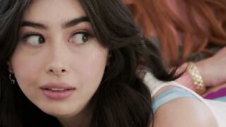 GIRLSWAY  Submissive Chloe Surreal Receives Harsh Punishment Spanked Harsh  ANAL FINGERS By Stern Stepmom Sophia Locke