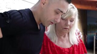 The Carnal desires of a Mature Goddess Grandmother Irenes Explicit Encounter