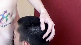 Raw Developers Hairy Muscle Stud Sucks Off Young Twink Bottom