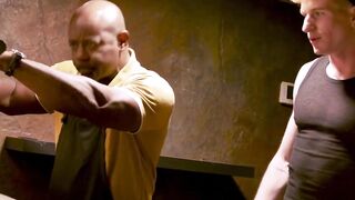 Hung Guy Hooks Up with Bachelor Broog in Basement and they Go wild.