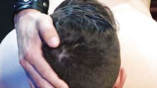 Dominant Gay Takes Submissive Male for Aggressive Anal Session