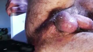 Raging Orgasm Stunning Gay Primalist Pounds Raw before Fist Frenzy