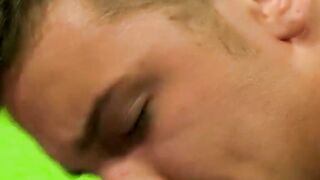 Unstoppable Orgasm Fit Young Buck Takes Brutal Blowjob and Anal Beating