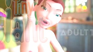 Insatiable Throat 3DGSPOTs Massive Futa Blowout  12 Pounds of Fleshy Inferno Descends Upon Petite Cuties Helpless Hole