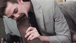 Smoldering Inked Stallion Chris Dammed Toe Devoured with Unbridled Passion