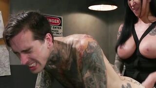 Burning Inferno Dominant Lily Lane Rules Over Submissive Ruckus with Her Insatiable Appetite for Anal Domination