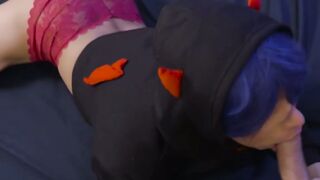 UNLEASHING THE FEMBOY FURY  Angel Santanas Round Ass Gets Destroyed by Ethan Chases Monster Cock