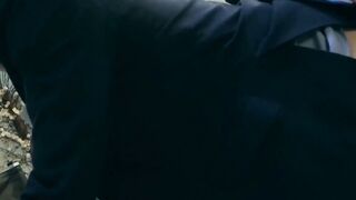 Executive Domination SuitWearing Beast Whips and Teaches Submissive Secretary