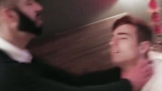 Stepdaddys Spawn Sucks and Rides His Monster Cock