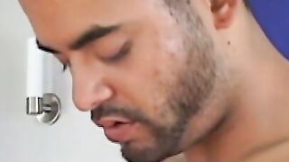 Unbridled Beast Screams for Pleasure as Dominant Partner Teaches Him the Art of Uncontrollable Blowjobs and Rodeo Anal