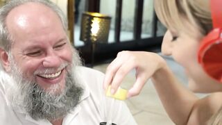 UNLEASHING THE BEAST 21 SEXTREME  Grandpas Revenge A Young, Beautiful Nympho Takes A Brutal Face Fking From An Elderly Stallion