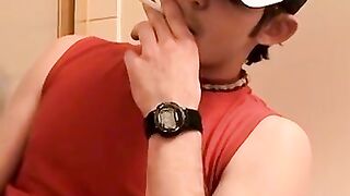 Hairy Beast Unleashed Maxxs Uncensored Bathroom Jiz Fest