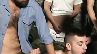 Surrender to the Platoon A Raw, Unrelenting Gay Blowjob Odyssey