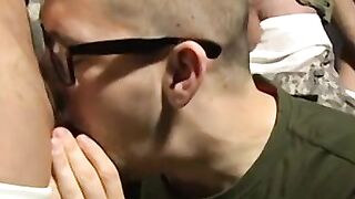Surrender to the Platoon A Raw, Unrelenting Gay Blowjob Odyssey