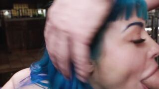 INSATIABLE JEWELZ BLU GETS DESTROYED BY GIANT TOOL IN EPIC ROASTING BONanza