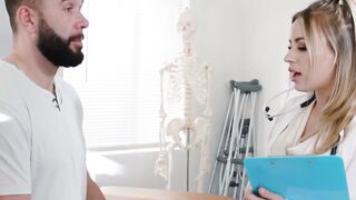 UN misconceived donner! Busty PAWG Dr. Anna Claire Clouds Prescribes Her Patient a Torrid Anal Rendezvous!