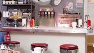UNLEASH THE WILD COUGAR Serene Siren TEARS APART Diner With MINDBLOWING rulers Over Helpless Last Slim Customer Alexis Tae