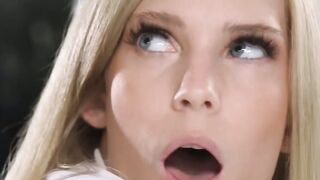 FOOTSIE BABES - Beautiful Blonde Candee Licious Gets Her Booty And Beauty Toes Boned
