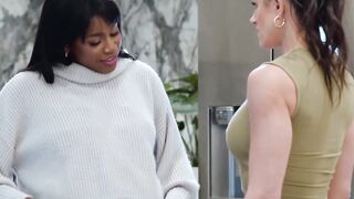GIRLSWAY EXCLUSIVE! Nicole Kitt Gets Devin Saxxxon Into A VIRAL Spiral Of Electric Orgasms At Penny Barbers Shocking Sex Party!