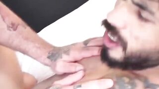 UNLEASH THE BEAST INSATIABLE BEARDED HUNKS PROVIDE NONSTOP BAREBACK ACTION IN THIS ULTIMATE COMPILATION!