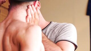 UNLEASH THE WILD FURY Bald Hunk Slams His Massive Cock into Tight Hole