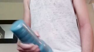 WATCH ME SQUIRT! Jaye Elektras Insatiable Fleshlight Fantasy