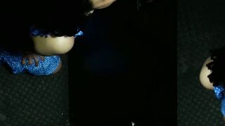 UNBELIEVABLE POV Cute Tattooed Goddess Sage Hunter Swallows Entire Gloryhole in ONE SICKING TAKE!