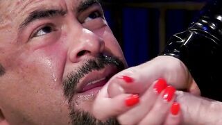 MINDBLOWING ACTION! Curvy Latex Siren Licks Butt Before Ramming Danielle Danielsstyle on Crazyporn.xxx