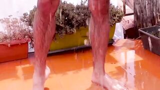 UNLEASH THE FURY Colombian Stallion Turns Outdoor Adventure into Sizzling DickStroking Spectacle!