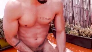 UNLEASH THE FURY Colombian Stallion Turns Outdoor Adventure into Sizzling DickStroking Spectacle!