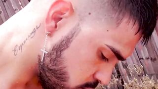 UNLEASH THE FURY Colombian Stallion Turns Outdoor Adventure into Sizzling DickStroking Spectacle!