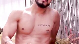 UNLEASH THE FURY Colombian Stallion Turns Outdoor Adventure into Sizzling DickStroking Spectacle!