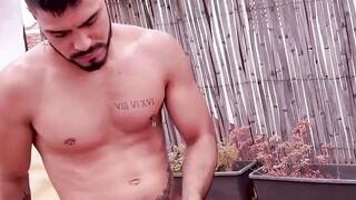 UNLEASH THE FURY Colombian Stallion Turns Outdoor Adventure into Sizzling DickStroking Spectacle!