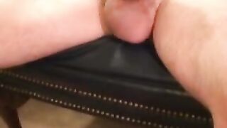 MASTURBATION DEEPthroAT! Skinny Mature Man EXPLODES in EPIC Handjob Orgasm!