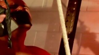 LOCKED UP AND LEARNED THEIR LESSON 10 HUGE ATHLETES GET DOMINATED, BALLS TIED TIGHT