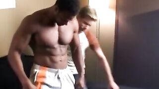 UNLEASH THE BEAST latino Jocks MASSIVE Cock PILES ON Inkb continueds Slutty Blonde After Scorched Blazing Blowjob