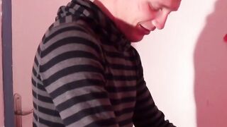 BEN COTE SUCKS MY HUGE COCK LIKE A PRO, NOW HIS TIGHT ASS GETS PENETRATED