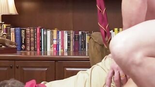 Unleash the Beast Watch Landon Get Rode Hard by Mckeon in a Sizzling Office Table Thrill!